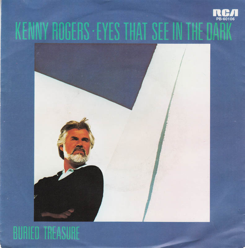 Kenny Rogers - Eyes That See In The Dark 21982 Vinyl Singles Vinyl Goed / Hoes Goed