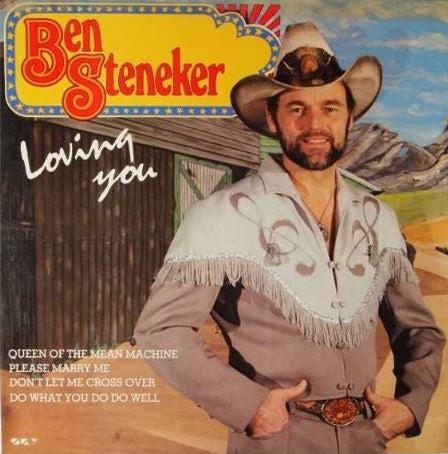 Ben Steneker - Loving You (LP) Vinyl LP Vinyl Zeer Goed / Hoesje Goed "VINYLSINGLES.NL"