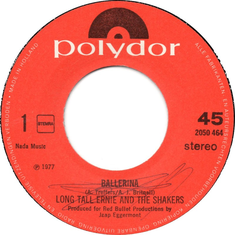 Long Tall Ernie And The Shakers - Ballerina 39303 Vinyl Singles Vinyl Goed / Hoes Generic