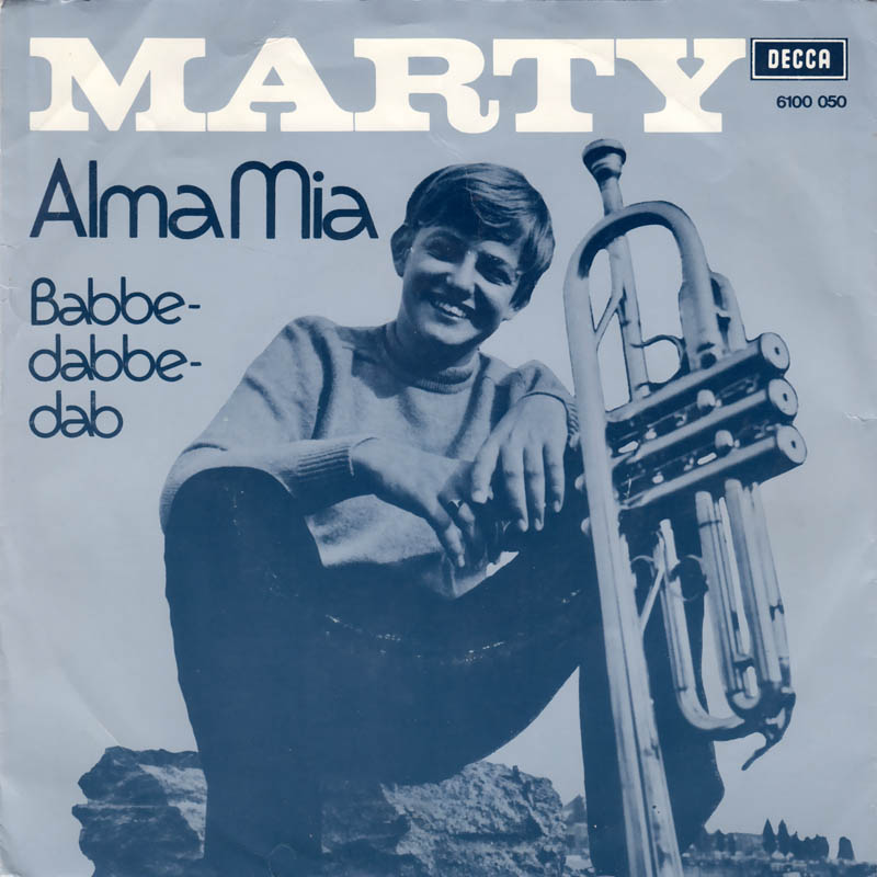 Marty - Alma Mia 27188 Vinyl Singles Vinyl Goed / Hoes Goed