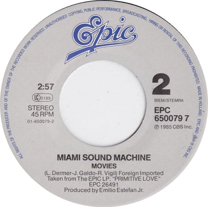 Miami Sound Machine - Words Get In The Way 13961 Vinyl Singles Vinyl Goed / Hoes Goed