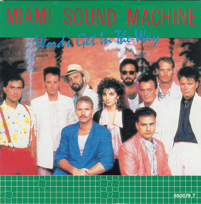 Miami Sound Machine - Words Get In The Way 13961 Vinyl Singles Vinyl Goed / Hoes Goed