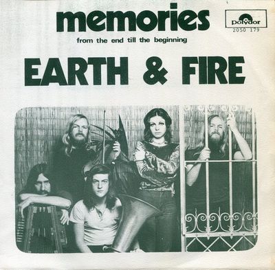 Earth And Fire - Memories Vinyl Singles Vinyl Zeer Goed / Hoesje Goed "VINYLSINGLES.NL"