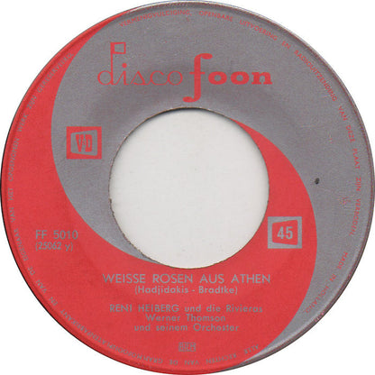 Pat Hardy Und Die Amigos / Reni Heiberg Und Die Rivieras - Der Mann Im Mond / Weisse Rosen Aus Athen 02940 Vinyl Singles Vinyl Goed / Hoes Generic