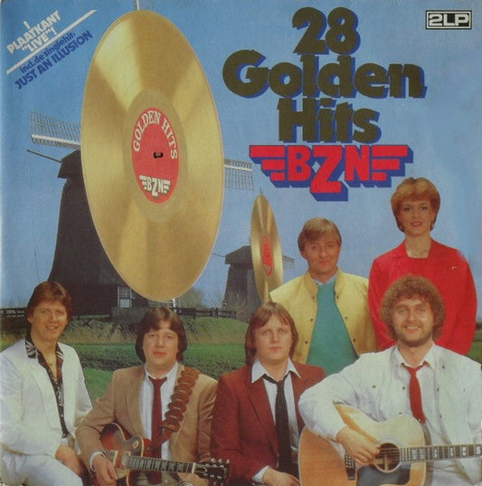 BZN - 28 Golden Hits (LP) Vinyl LP Dubbel Vinyl Zeer Goed / Hoesje Goed "VINYLSINGLES.NL"