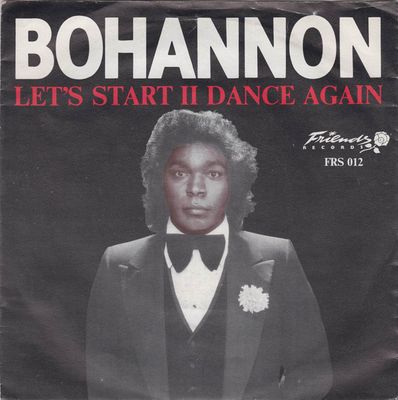 Hamilton Bohannon - Let's Start II Dance Again Vinyl Singles Vinyl Zeer Goed / Hoesje Goed "VINYLSINGLES.NL"