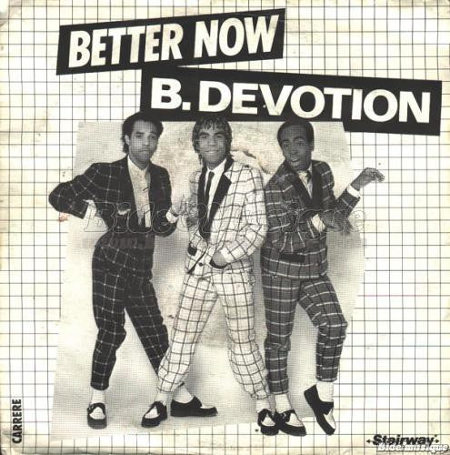 B. Devotion - Better Now Vinyl Singles Vinyl Zeer Goed / Hoesje Goed "VINYLSINGLES.NL"