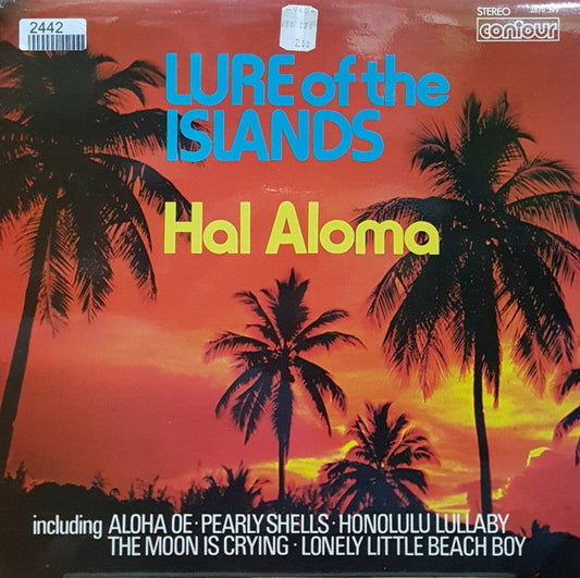 Hal Aloma - Lure Of The Islands (LP) Vinyl LP Vinyl Zeer Goed / Hoesje Goed "VINYLSINGLES.NL"