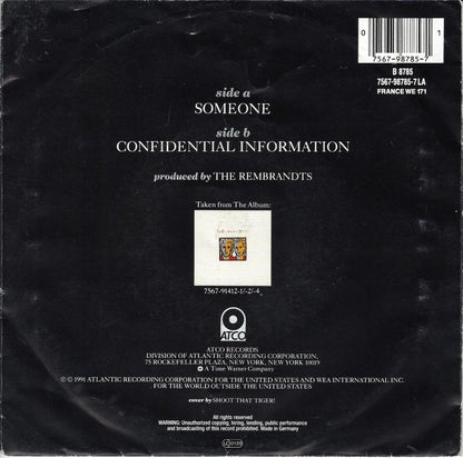 Rembrandts - Someone 21775 Vinyl Singles Vinyl Goed / Hoes Goed