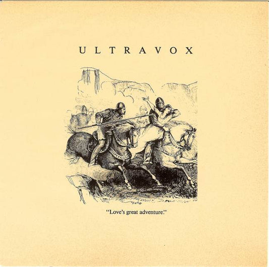 Ultravox - Love's Great Adventure 16754b Vinyl Singles Vinyl Goed / Hoes Sticker