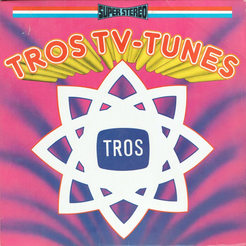 Various - Tros T.V. Tunes (LP) 42692 Vinyl LP Vinyl Goed / Hoes Goed