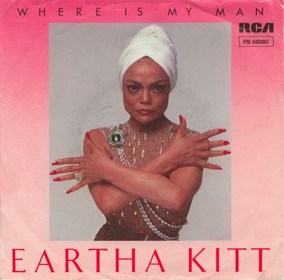 Eartha Kitt - Where Is My Man Vinyl Singles Vinyl Zeer Goed / Hoesje Goed "VINYLSINGLES.NL"